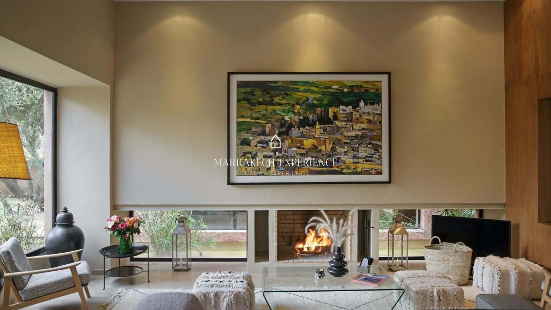 Jardin Bleu Villa Marakeş